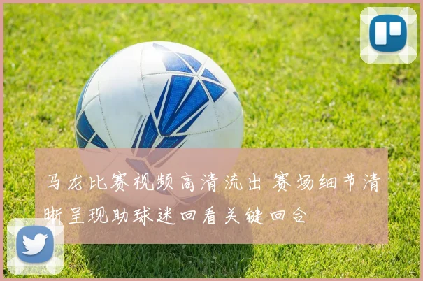 马龙比赛视频高清流出 赛场细节清晰呈现助球迷回看关键回合