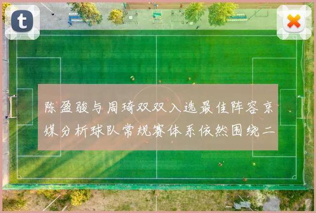 陈盈骏与周琦双双入选最佳阵容京媒分析球队常规赛体系依然围绕二人运转