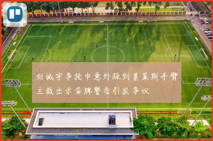 刘诚宇争抢中意外踩到基莱斯手臂主裁出示黄牌警告引发争议